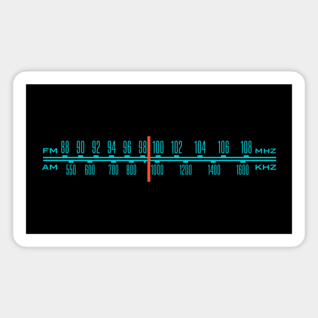 Radio Dial Radio TeePublic